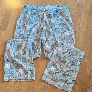 Cali 1850 Tropical Print Pants